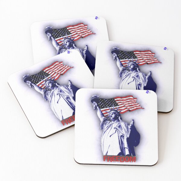 Item preview, Freedom. 4th of July. Happy Independence Day, USA! designed and sold by 2AcesDesign.