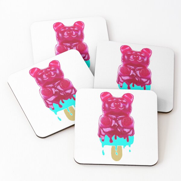 Item preview, Melding Bear Ice Pop; designed and sold by StickerApe.