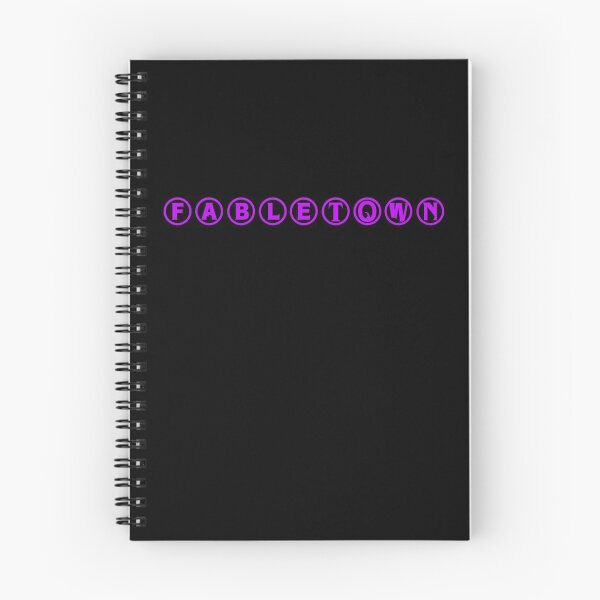 Item preview, Fabletown - Purple text designed and sold by Forever-Midnite.