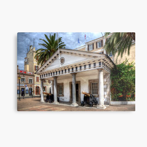 The Convent Guardhouse Gibraltar Metal Print