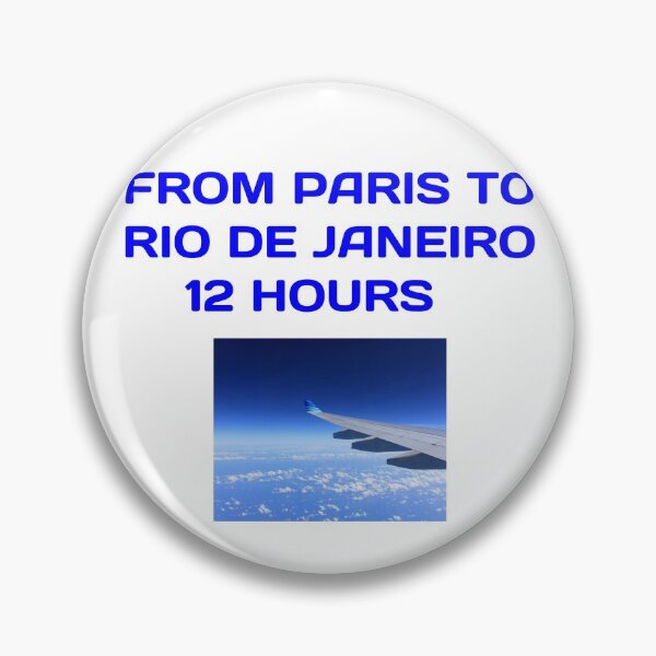Item preview, T-Shirt from Paris to Rio de Janeiro designed and sold by Axel20.