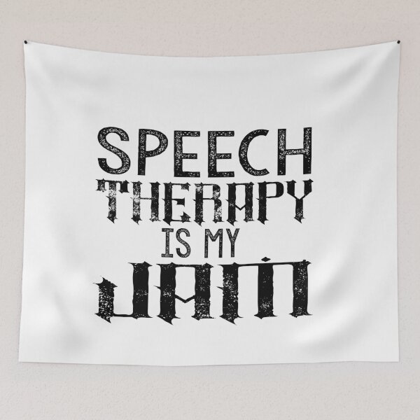 Item preview, Speech Therapy Is My Jam: Funny Language Pathologist Gift Idea. designed and sold by cutitoutsir.