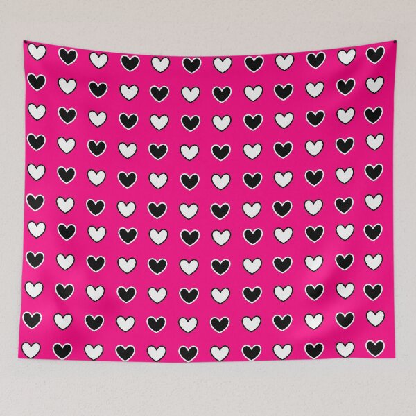 Item preview, Red, Black and White Polka Hearts! designed and sold by RebHep.