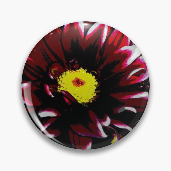 Item preview, Pink & Black Flower designed and sold by SusanneFerrante.