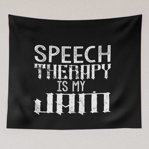 Item preview, Speech Therapy Is My Jam: Funny Language Pathologist Gift Idea. designed and sold by cutitoutsir.