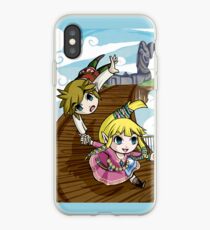 Skyward Sword in the style of The Wind Waker iPhone Case