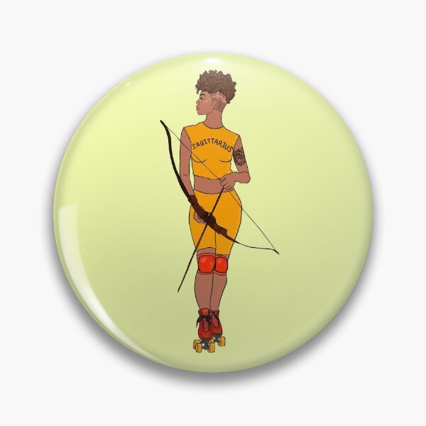 Item preview, Sagittarius Zodiac Rollergirl Skater designed and sold by Hotanist.