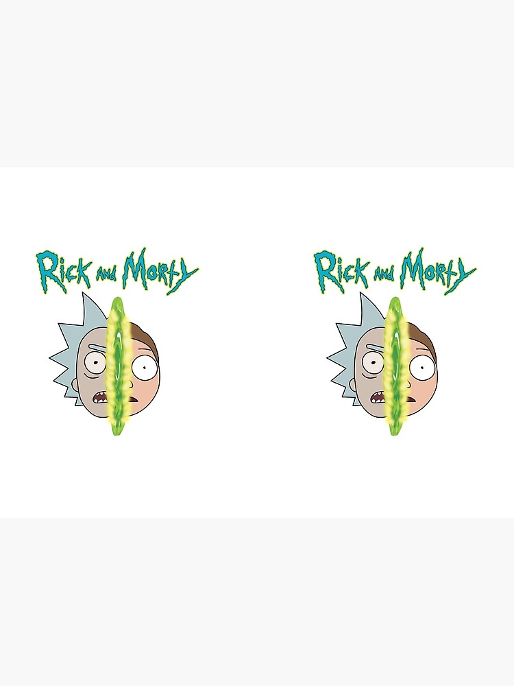Rick and Morty face off by TatiDesign