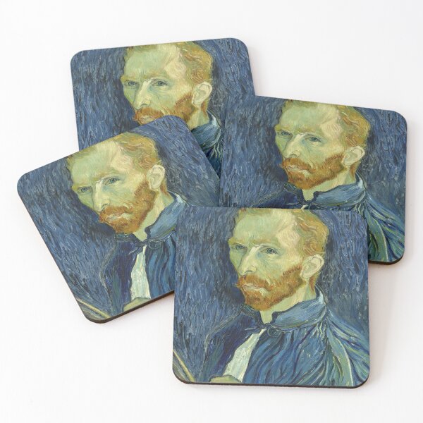 Item preview, Vincent Van Gogh Self Portrait Canvas Art Painting designed and sold by madeinatlantis.