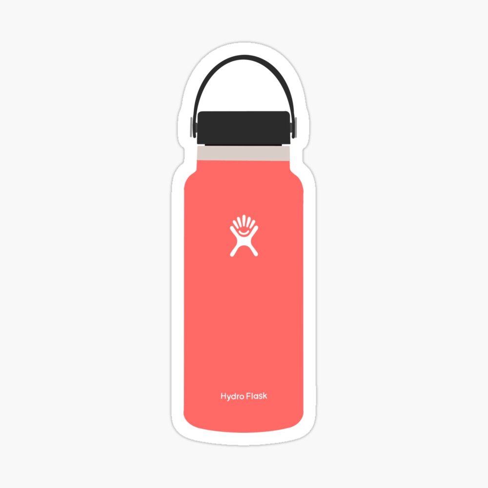 Red hydro best sale flask stickers