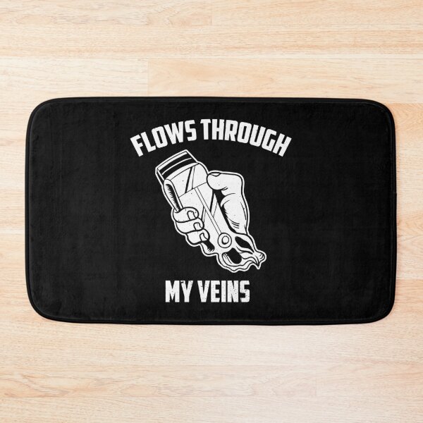Item preview, Flows Through My Veins Barber Occupation Gift designed and sold by haselshirt.