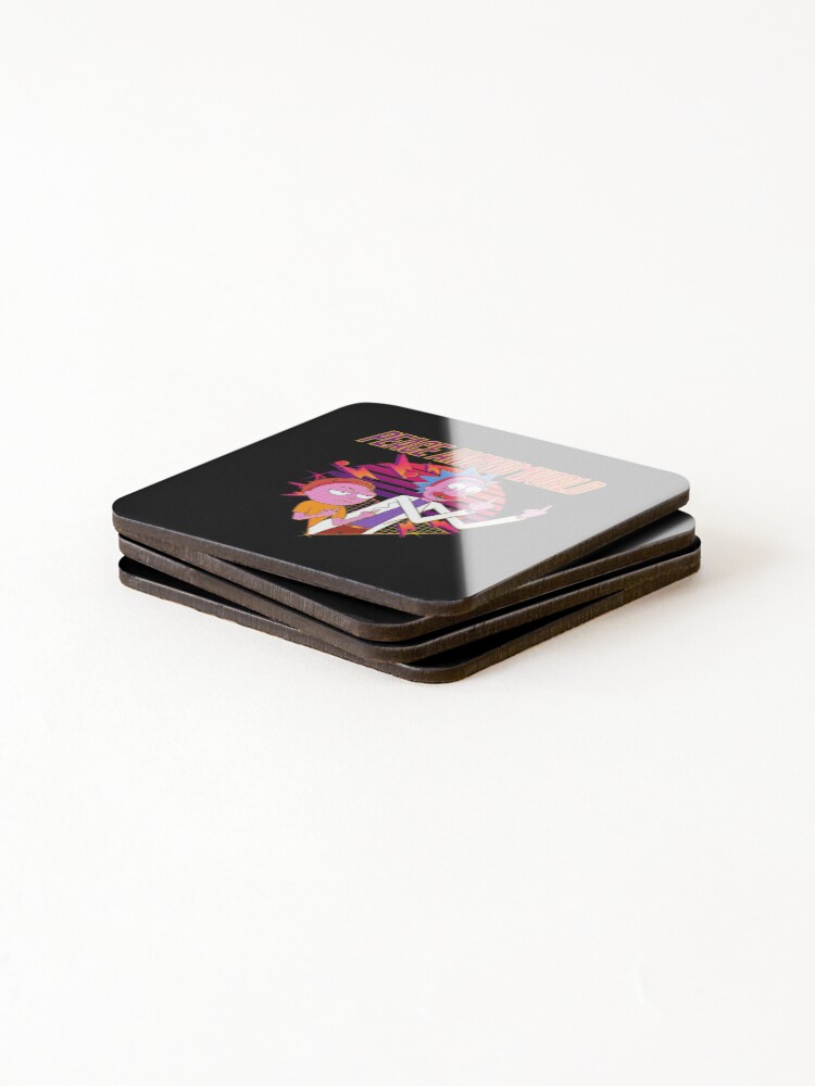 Alternate view of peace among world rick and morty Coasters (Set of 4)