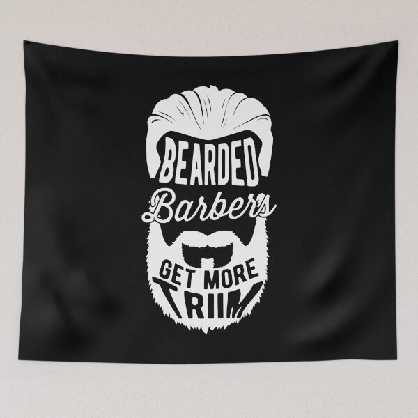 Item preview, Bearded Barbers Get More Trim Barberman Gift designed and sold by haselshirt.