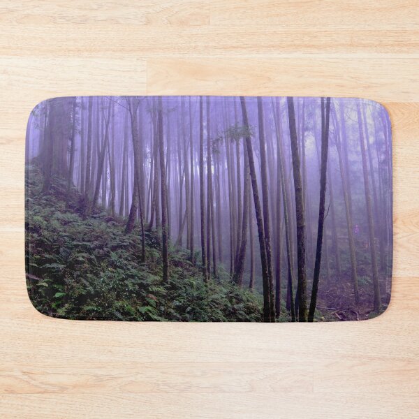 Item preview, Purple Foggy Bamboo Forest - The Great Nature designed and sold by joejiing.