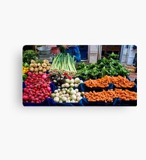 Fresh Vegetables Canvas Print