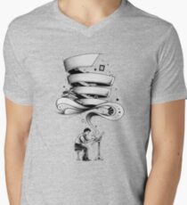 Creative Flow Men's V-Neck T-Shirt