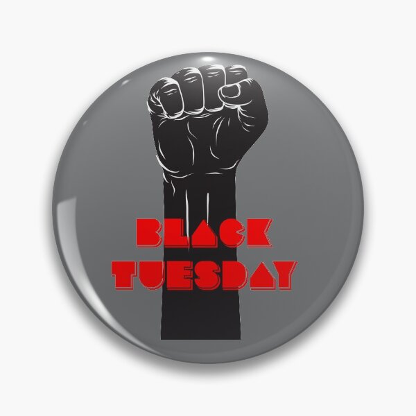 Item preview, BLACK TUESDAY BLACK LIVES MATTER DESIGN designed and sold by Picspot.