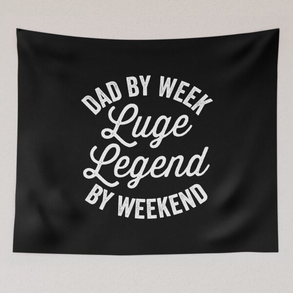 Item preview, Dad By Week Luge Legend By Weekend Sports Gift designed and sold by haselshirt.