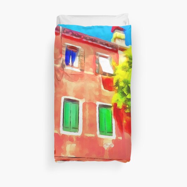 Colour in Venice Duvet Cover