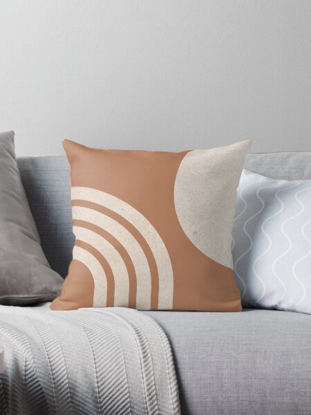 Item preview, Mid century modern terracotta - Sun & Rainbow designed and sold by moonlightprint.