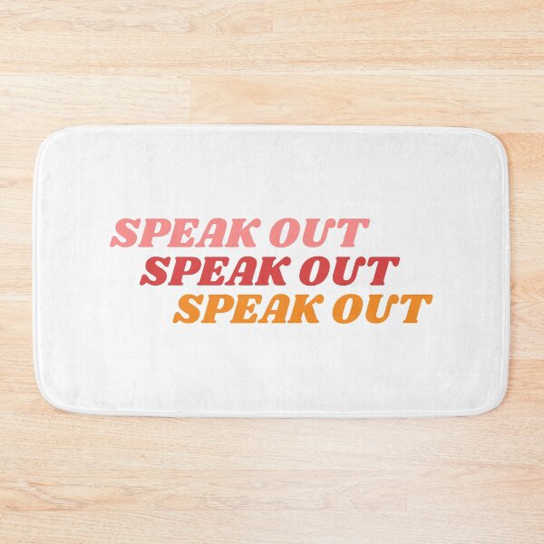 Item preview, SPEAK OUT TEXT designed and sold by isobelcough.