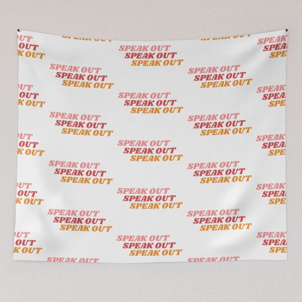 Item preview, SPEAK OUT TEXT designed and sold by isobelcough.