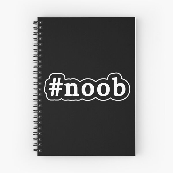 Item preview, Noob - Hashtag - Black & White designed and sold by Graphix.