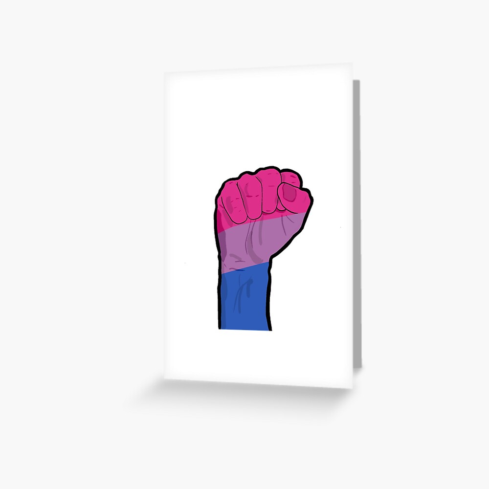 Bisexual Pride Fist