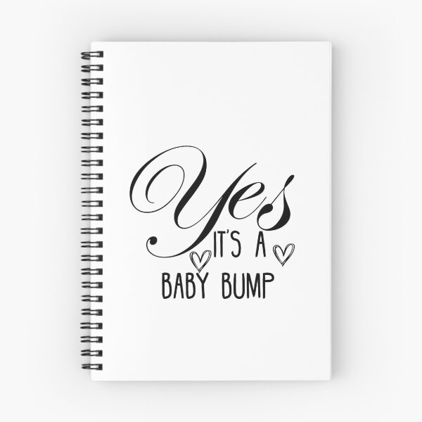 Item preview, Yes It's a Baby Bump: Funny Baby Shower Pregnant Newborn Gift Idea. designed and sold by cutitoutsir.