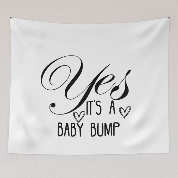 Item preview, Yes It's a Baby Bump: Funny Baby Shower Pregnant Newborn Gift Idea. designed and sold by cutitoutsir.