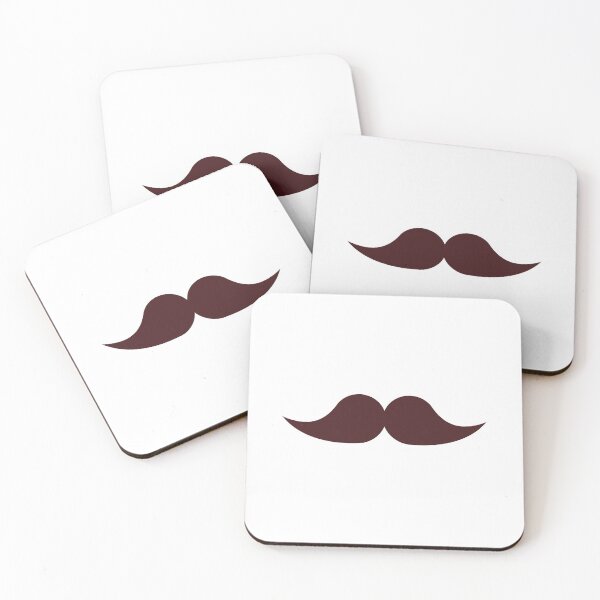 Aperçu de l'œuvre Moustache brune épaisse créée et vendue par Maria Simone.