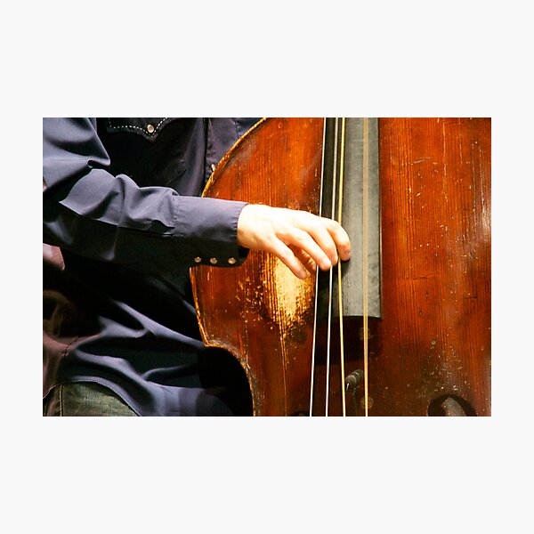 Bass Hands Photographic Print