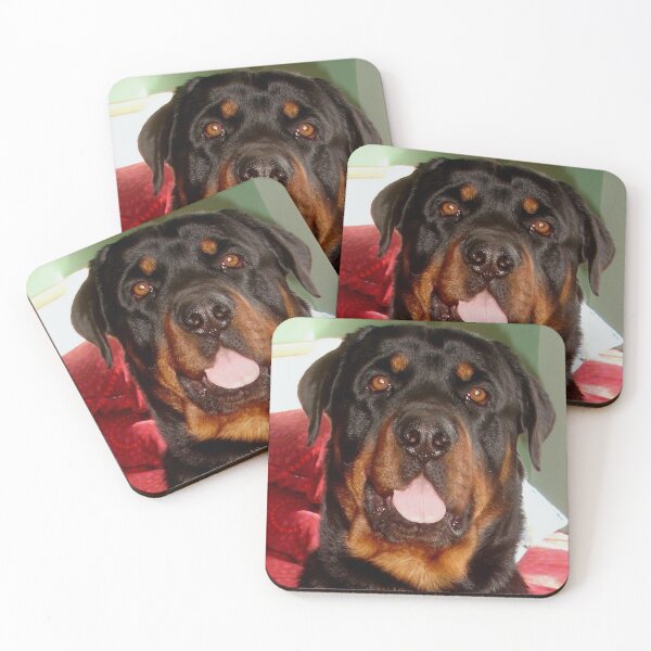 Item preview, Portrait Of A Young Rottweiler Male Dog designed and sold by taiche.