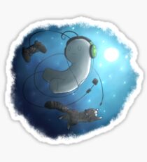 Cry spielt die Nacht Sticker