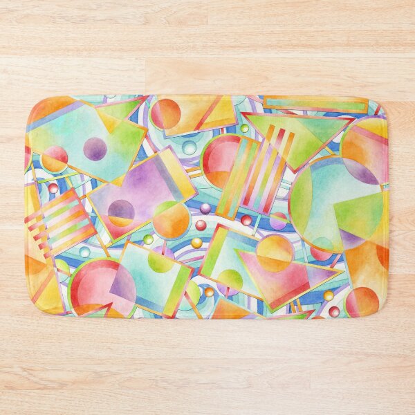Item preview, Beach Party Pastel Geometric designed and sold by PatriciaSheaDesigns.