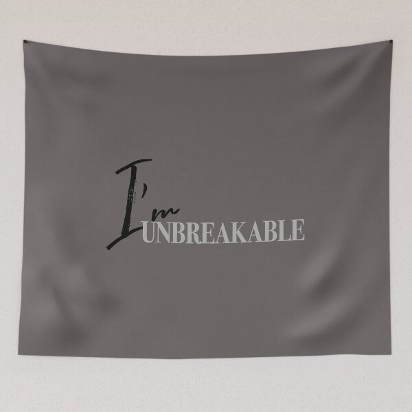 Item preview, SIX - I'm Unbreakable designed and sold by Spread-Love.
