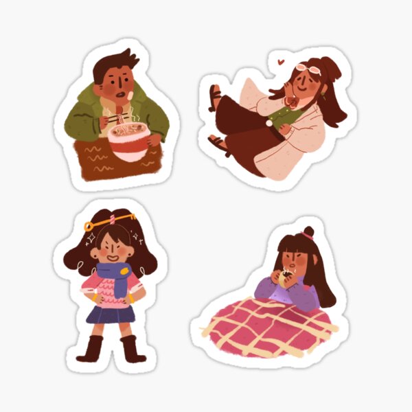 tiny ace attorney sticker set Sticker