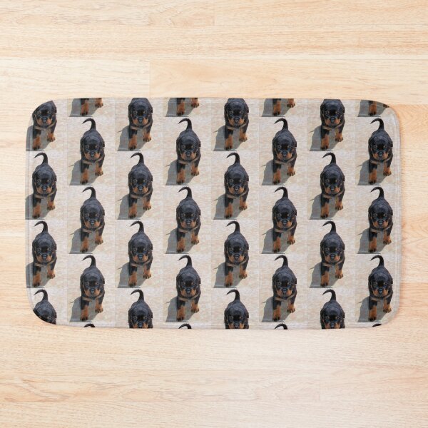 Item preview, Cute Rottweiler Puppy Walking Towards The Camera designed and sold by taiche.