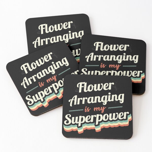 Item preview, Flower Arranging is my Superpower  designed and sold by Custom365.