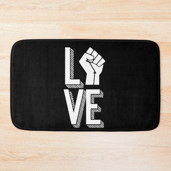 Item preview, Love with Fist T-shirt, Black History BLM T shirt, Teen Clothing, Black Lives Matter, Clothing gift, Black History Tee - Graphic Tees designed and sold by SLV7R.