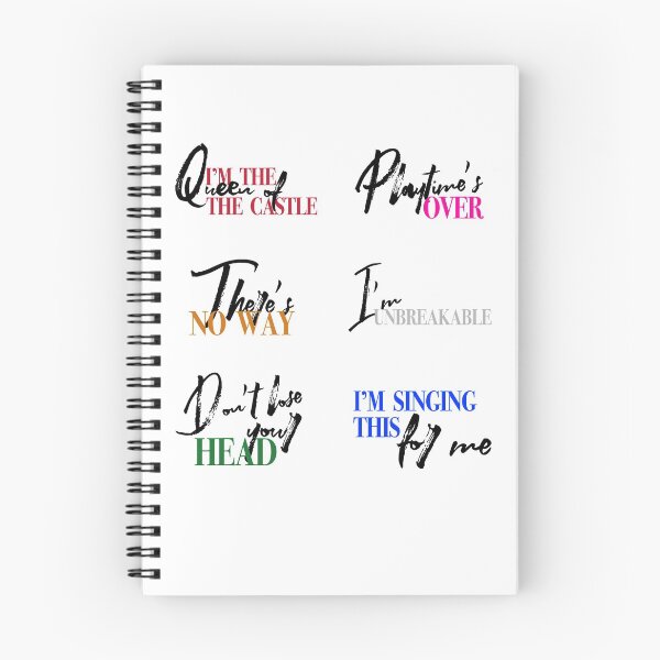Item preview, SIX - Lyrics designed and sold by Spread-Love.