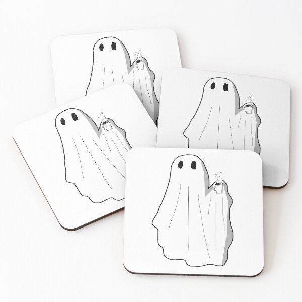 Item preview, Ghost coffee doodle designed and sold by isobelcough.