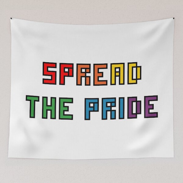 Item preview, LGBTQ+ Spread The Pride - Pride Month Rainbow designed and sold by justkidding-co.