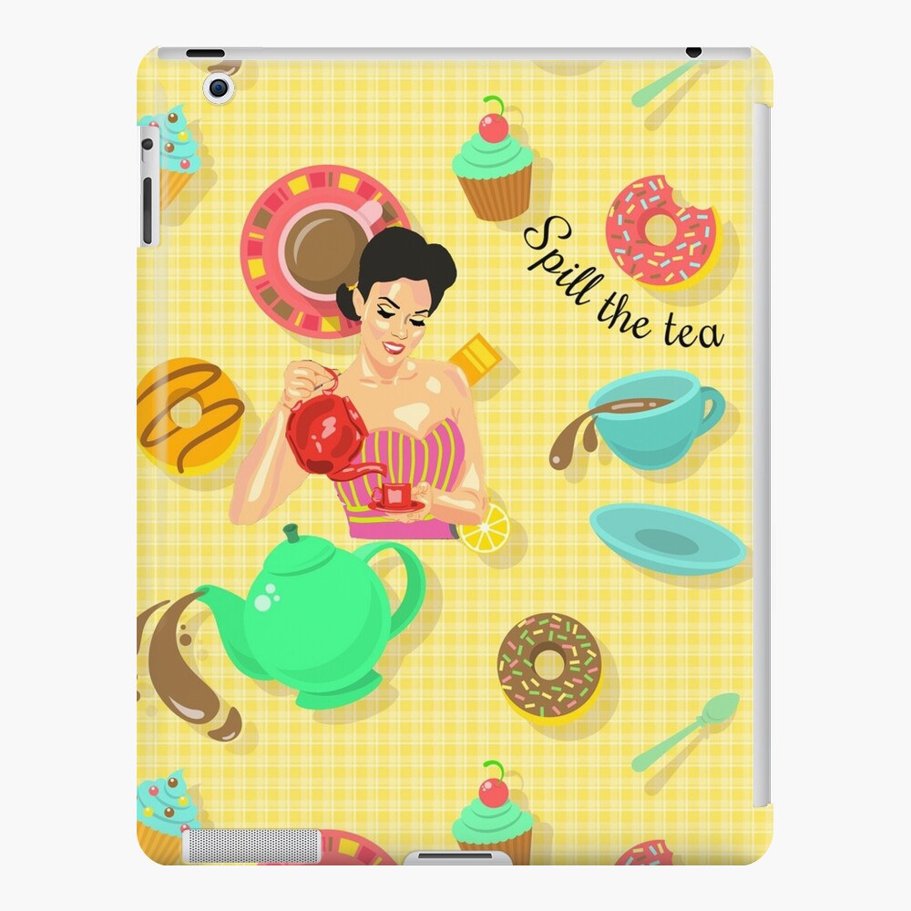 Spill the Tea iPad Case & Skin