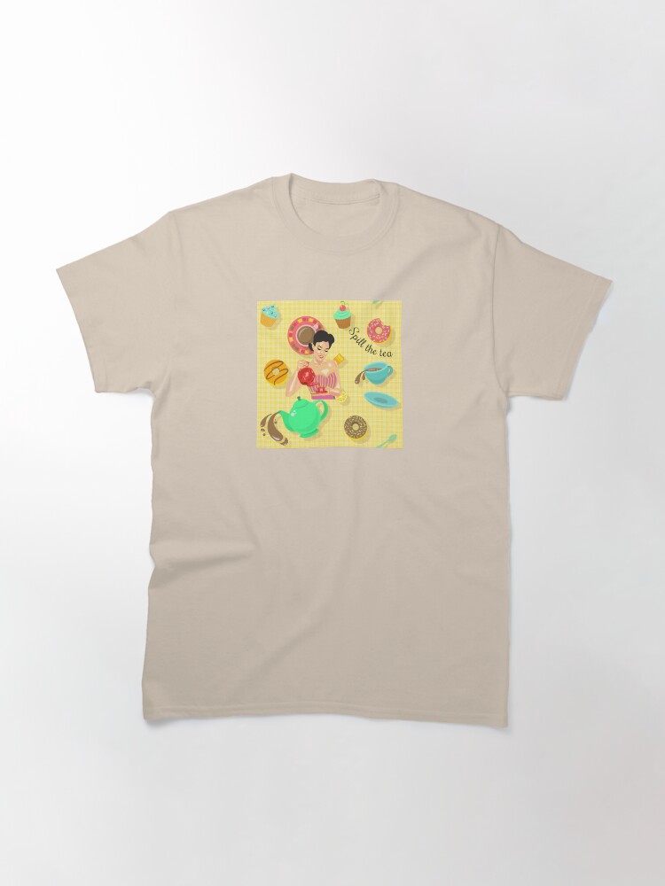 Alternate view of Spill the Tea Classic T-Shirt