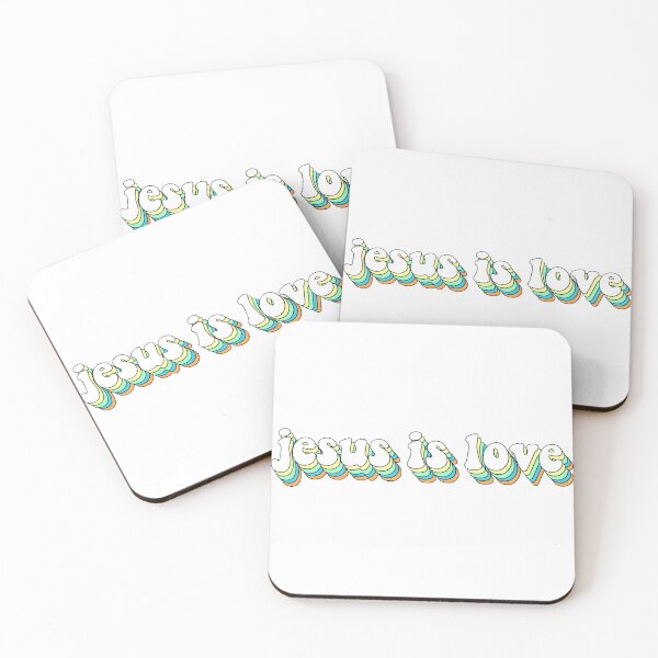 Item preview, jesus is love designed and sold by Anchored  & Co..