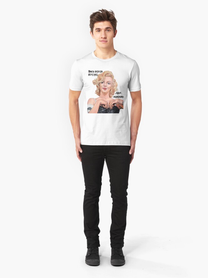 Alternate view of Marilyn Monroe Slim Fit T-Shirt