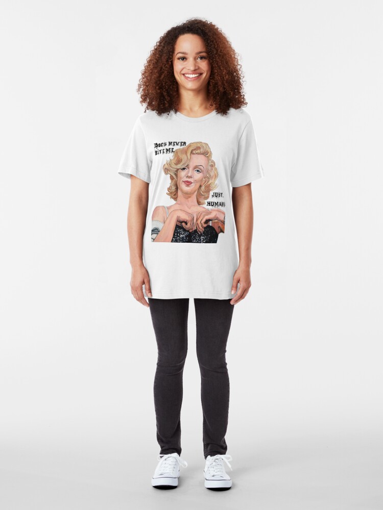 Alternate view of Marilyn Monroe Slim Fit T-Shirt