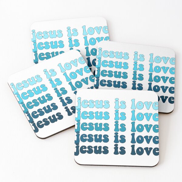 Item preview, jesus is love designed and sold by Anchored  & Co..