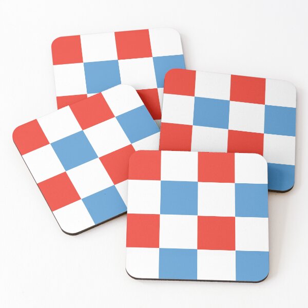 Item preview, Chequered red and blue pattern designed and sold by zcabask.